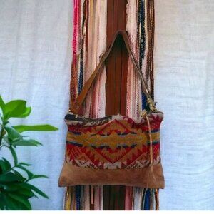 Rais Case Boho Shoulder/Fanny Pack Leather Purse